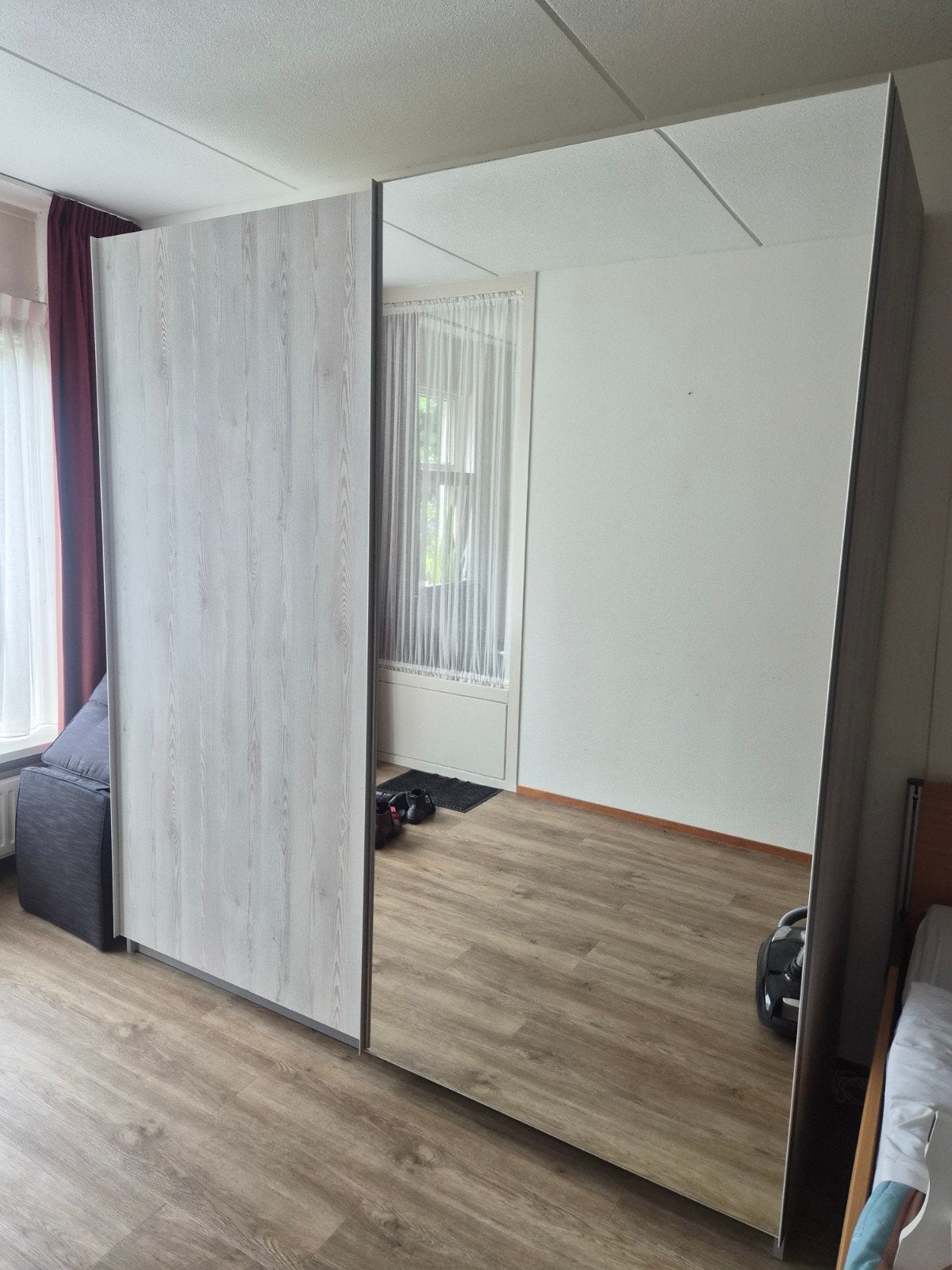 Kledingkast, Huis en Inrichting, Ophalen, 200 cm of meer, Zo goed als nieuw, 200 cm of meer