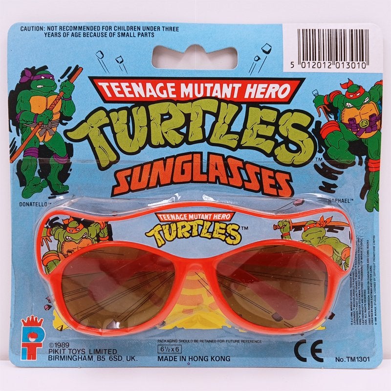 TMNT Mirage Studios Pikit Toys 1989 Retro Zonnebril, Ophalen of Verzenden, Nieuw