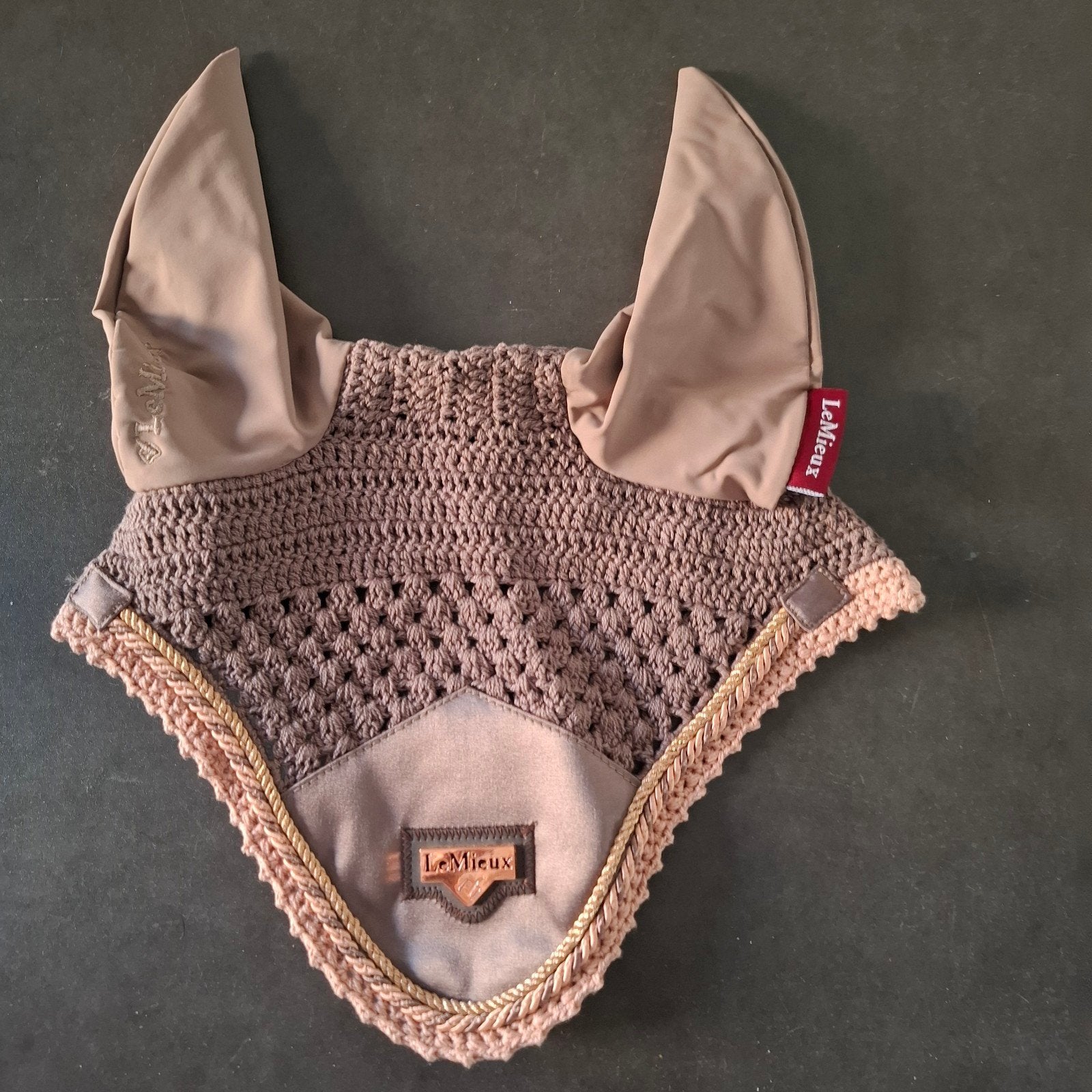 lemieux classic oornetje large latte/beige/taupe, Ophalen of Verzenden, Nieuw
