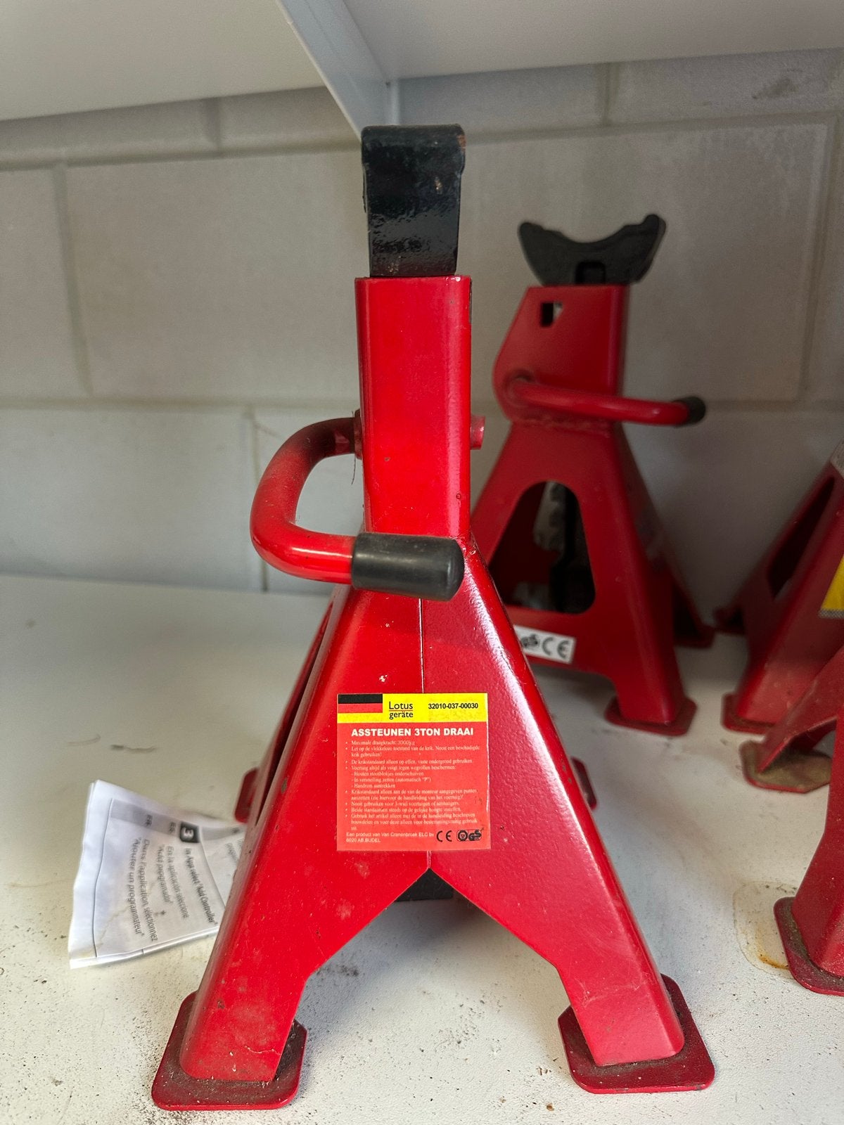 Robuuste Assteunen 3 Ton Draagvermogen (Per Stuk), Auto diversen, Autogereedschap, Ophalen, Gebruikt