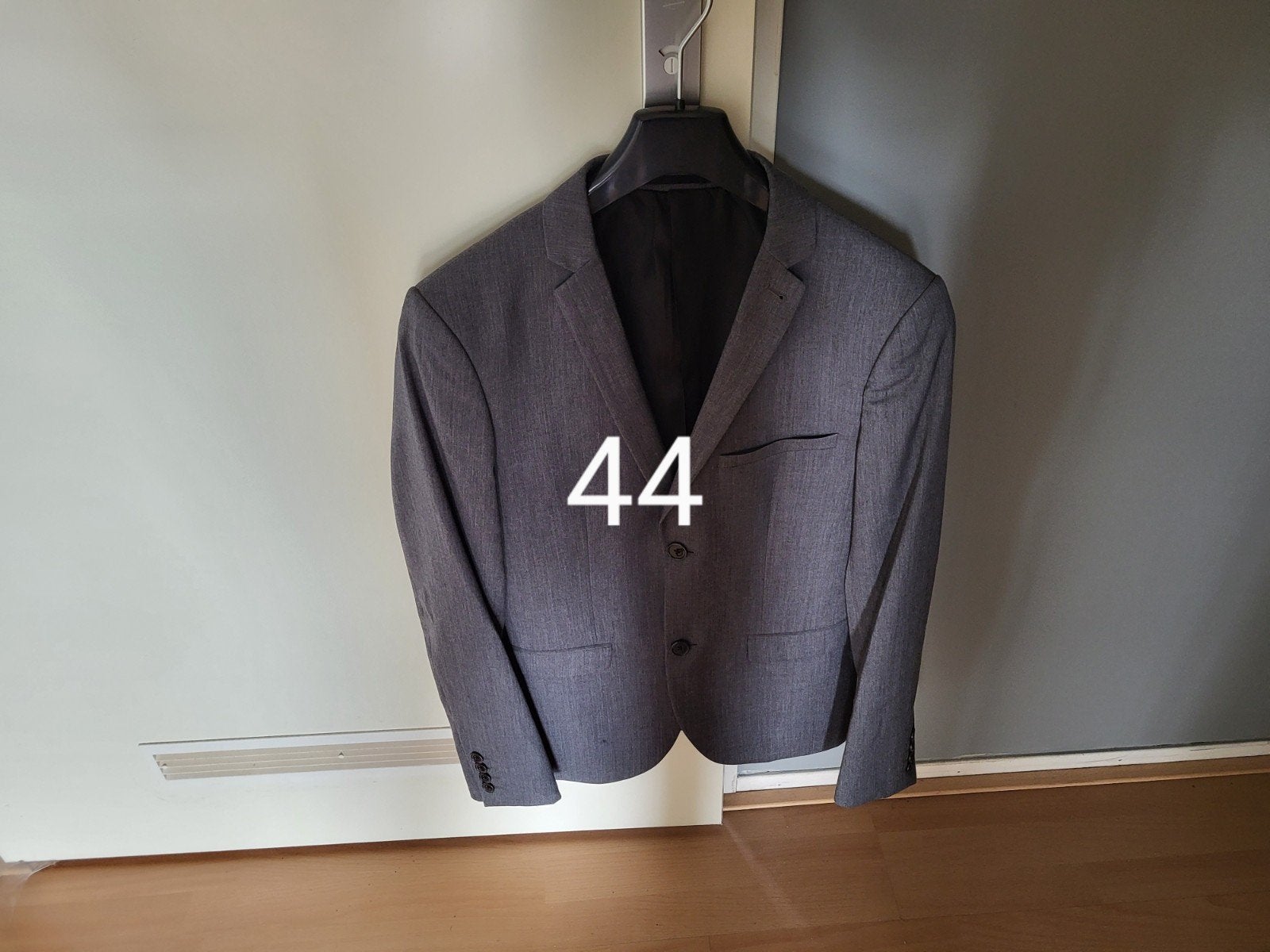 mooi Kostuum van WE, Kleding | Heren, Kostuums en Colberts, Ophalen of Verzenden, Zo goed als nieuw, Blauw