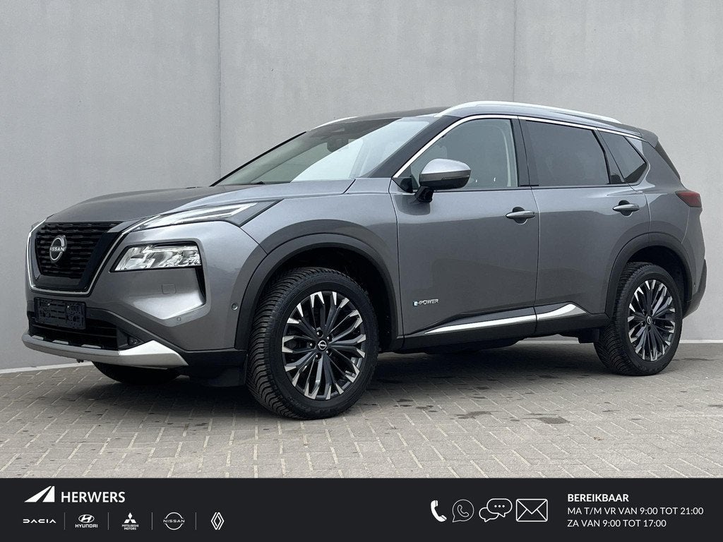 Nissan X-Trail 1.5 e-4orce Tekna 4WD / Gratis vaste Trekhaak, Auto's, Nissan, Automaat, 1497 cc, 2 kWh, Bedrijf