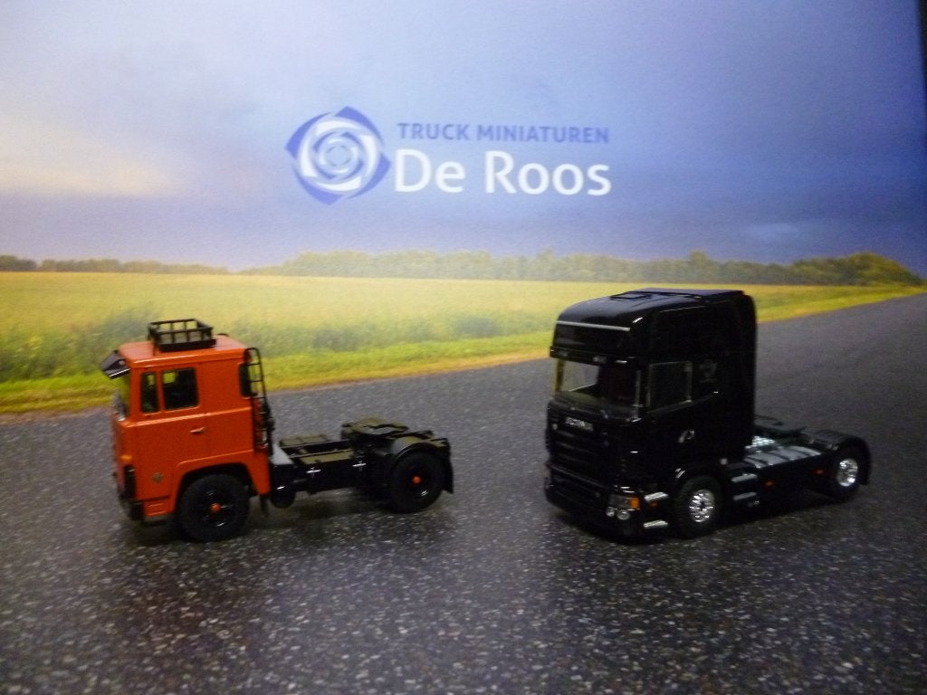 Tekno Scania jubileum set met certificaat, Ophalen of Verzenden, Nieuw, Bus of Vrachtwagen, Tekno