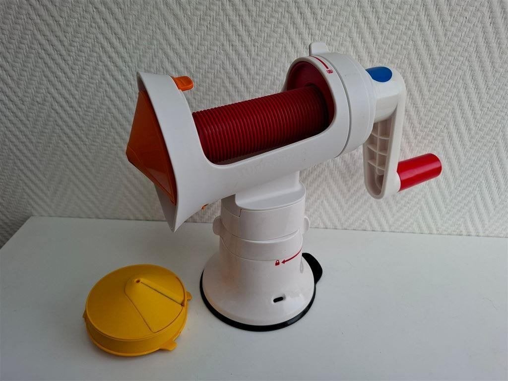 T039 Tupperware Adaptachef Spiralizer., BPA-vrij, Wit, Overige typen, Ophalen of Verzenden