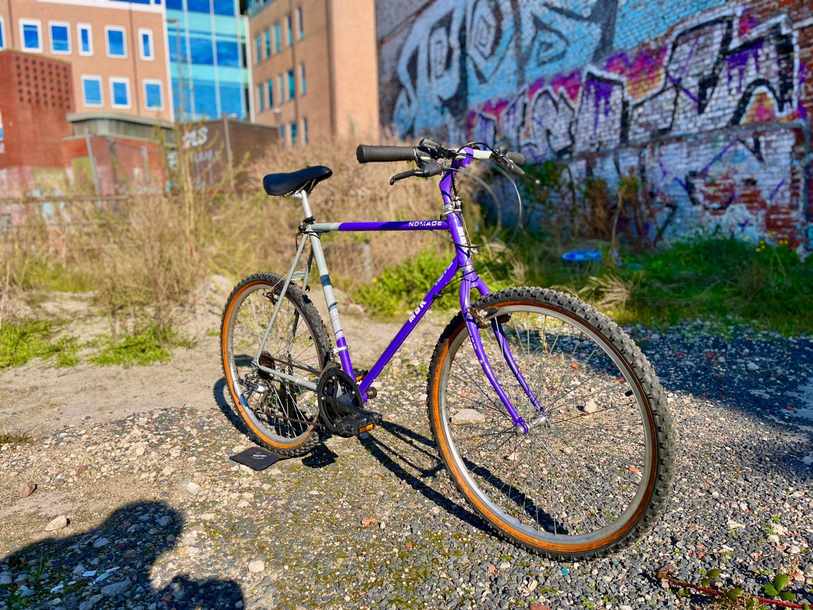 MBK Nomade, vintage mountainbike, 26 inch, Velgrem, Nieuw, 57 tot 61 cm