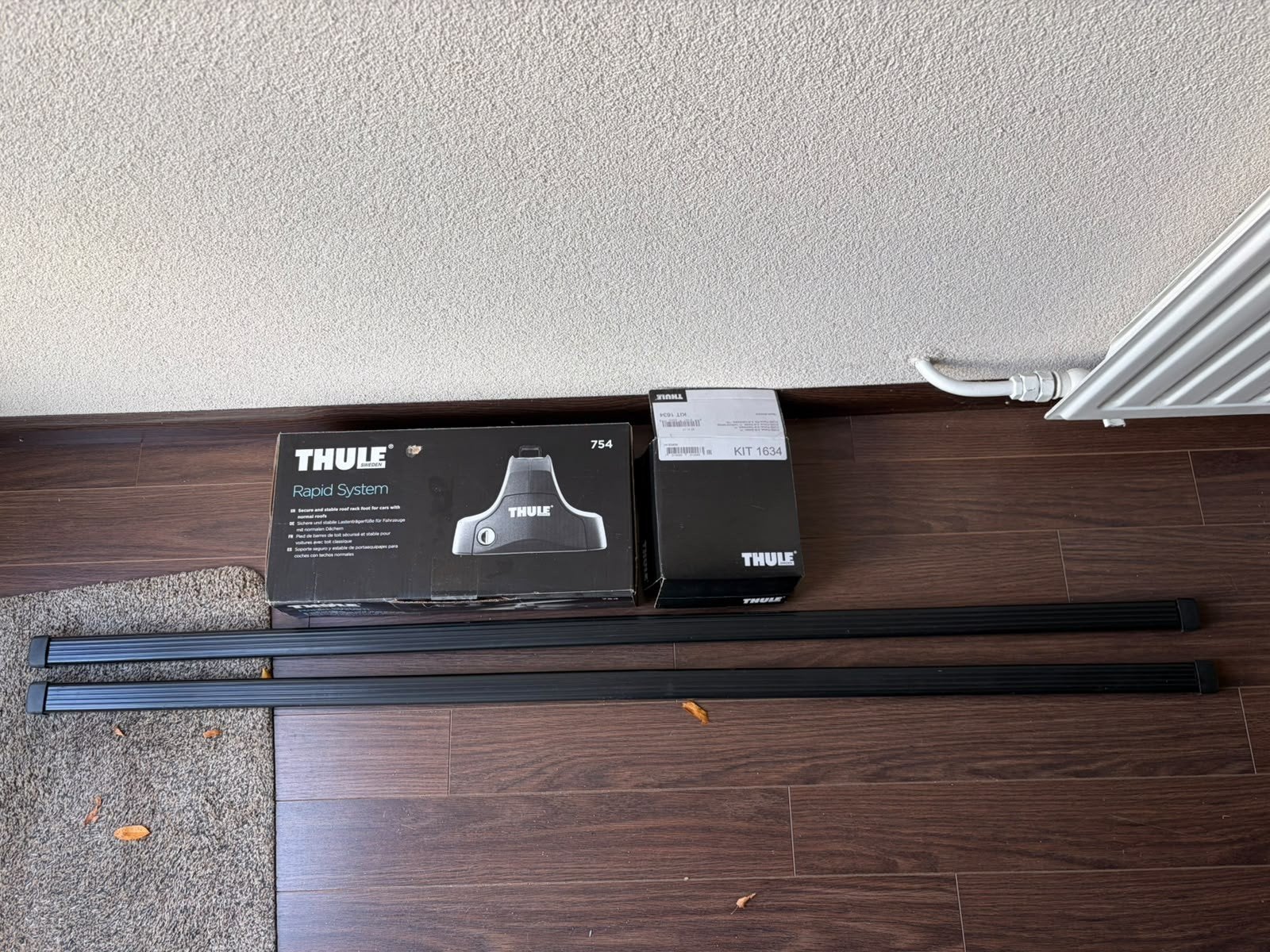 DAKDRAGER THULE RAPID SYSTEM 754 + FORD FOCUS KIT 1634, Ophalen, Zo goed als nieuw