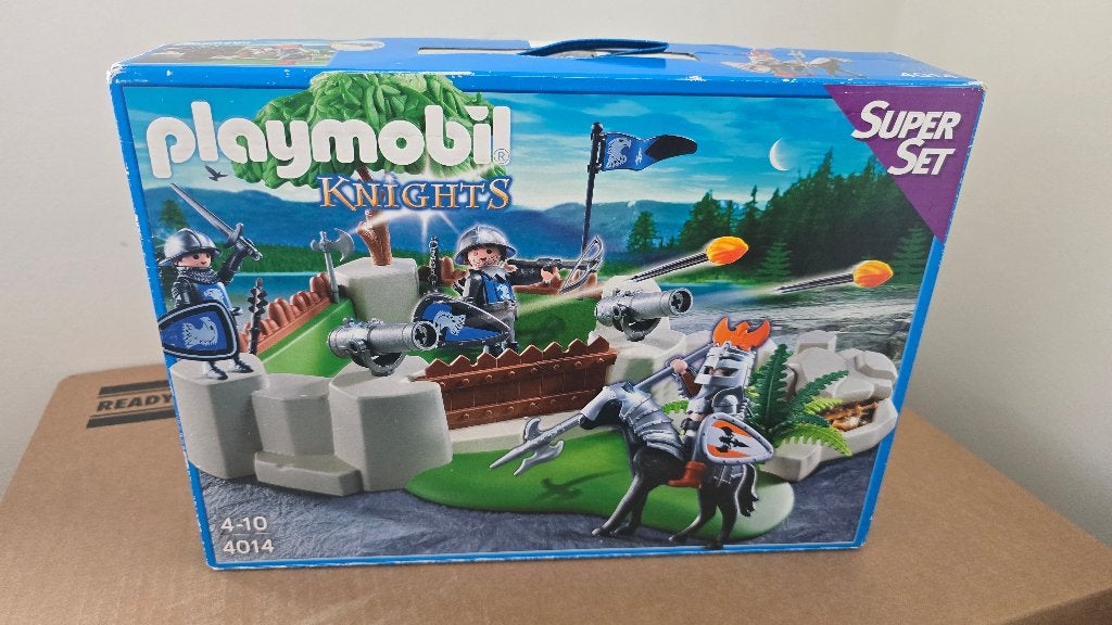 Playmobil 4014 Knights Super set Bastion nieuw in doos, Kinderen en Baby's, Speelgoed | Playmobil, Gebouw, Complete set, Nieuw