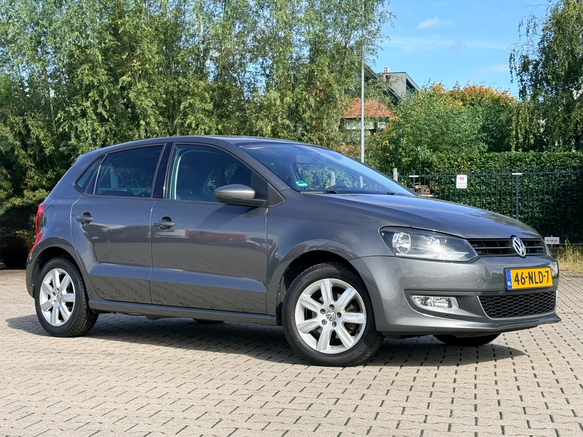 Volkswagen Polo 1.2 TSI Highline, Voorwielaandrijving, Euro 5, Stof, Zwart