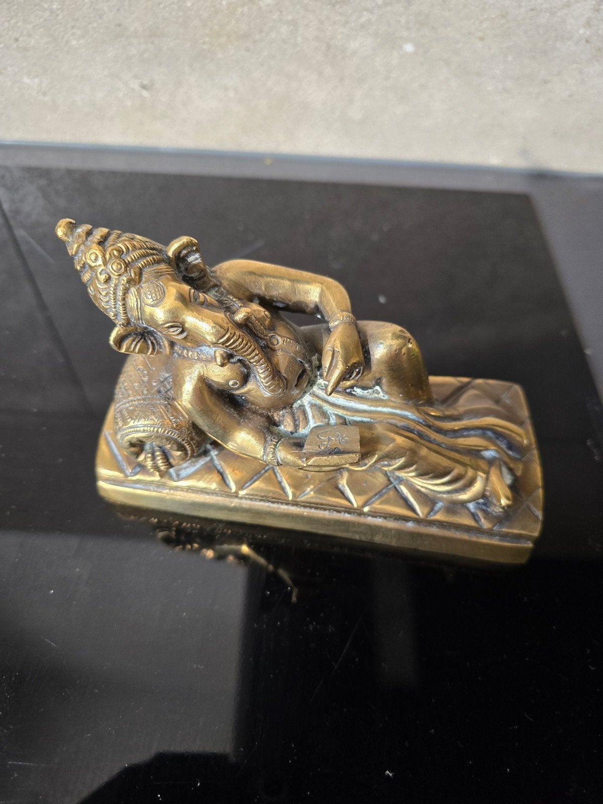 Koperen Ganesha beeld - Perfecte staat, Antiek en Kunst, Ophalen of Verzenden