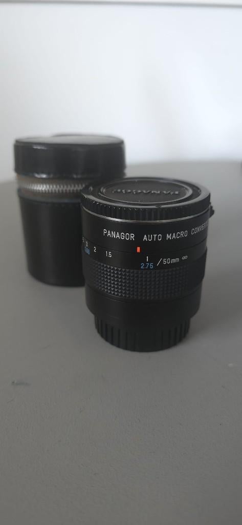 Panagor Auto Macro Converter 2.75 / 50mm + case, Ophalen of Verzenden, 1980 tot heden, Overige typen