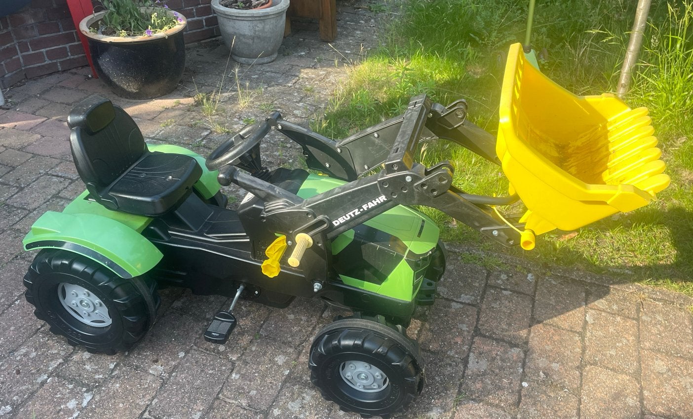 Traptrekker Deutz-Fahr met voorlader - Gebruikt, Ophalen, Gebruikt