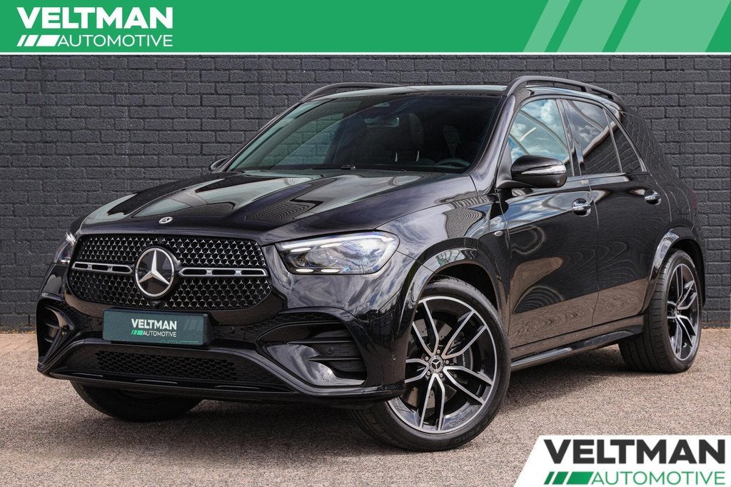 Mercedes GLE-klasse 400 e 4MATIC AMG Line PANO HEAD UP BURME, Auto's, Mercedes-Benz, Automaat, Gebruikt, Zwart, 4 cilinders