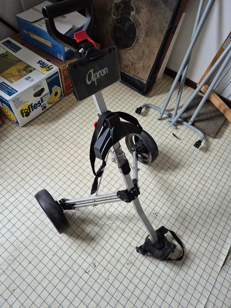Complete golftas met karretje, Ophalen, Zo goed als nieuw, Set, Overige merken
