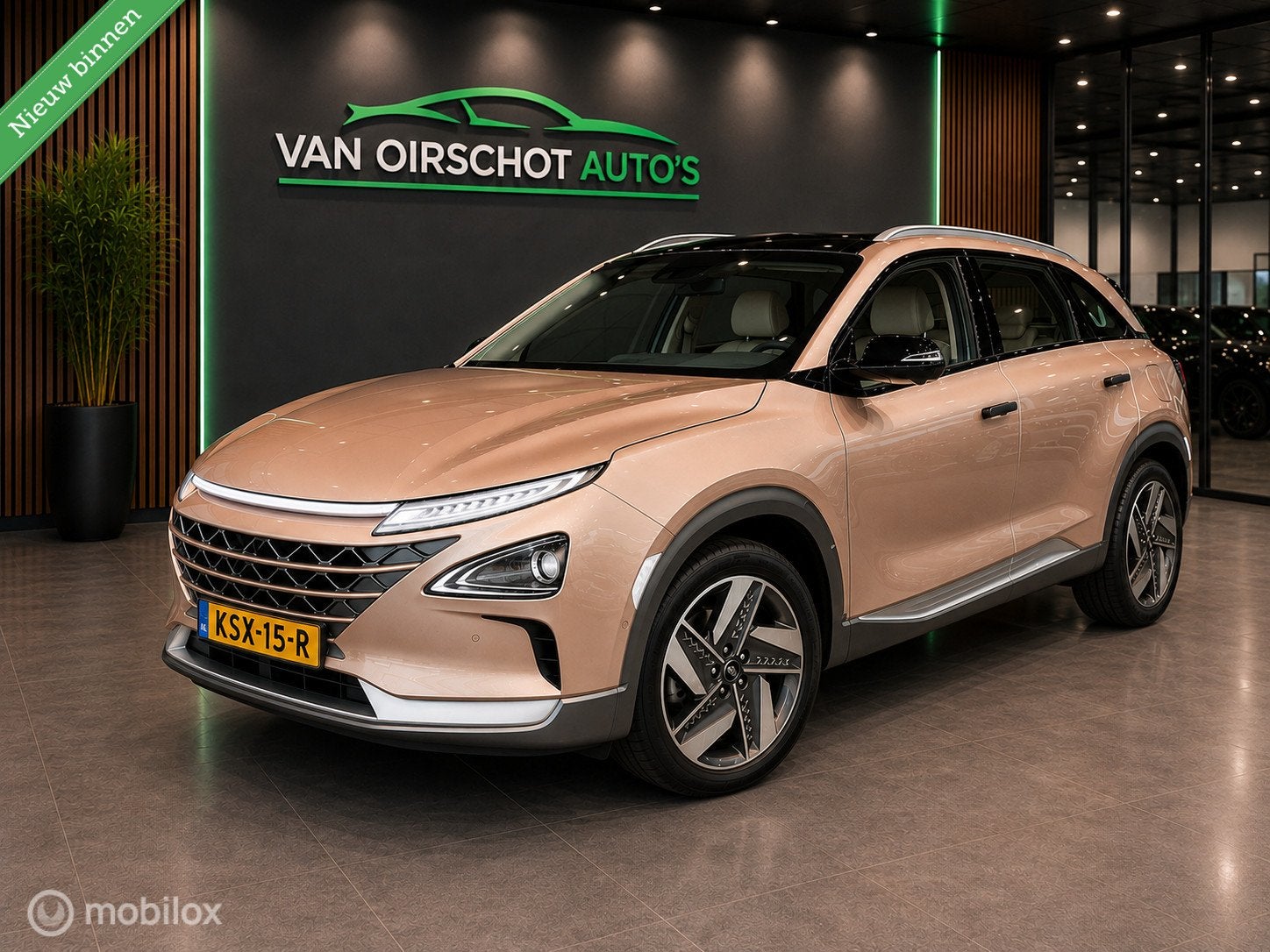 Hyundai NEXO FCEV Plus Pack 2022, Auto's, Dealer onderhouden, Gebruikt, Bruin, Waterstof