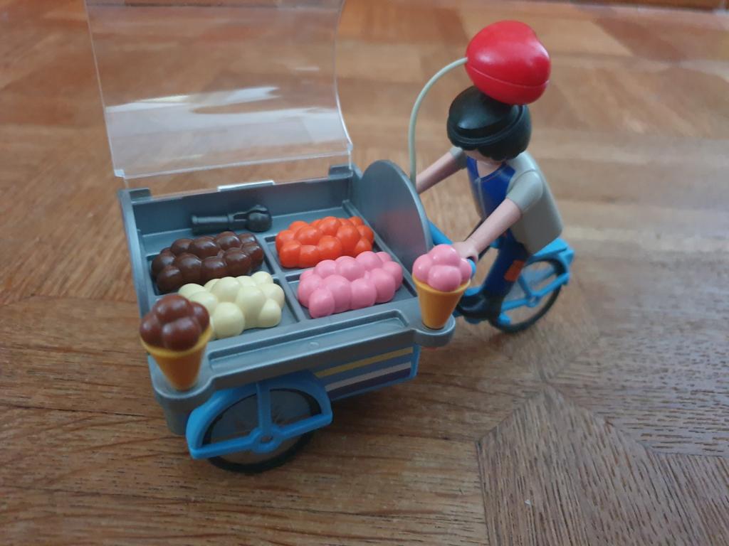 Playmobil ijscoman ijscokar, Ophalen of Verzenden