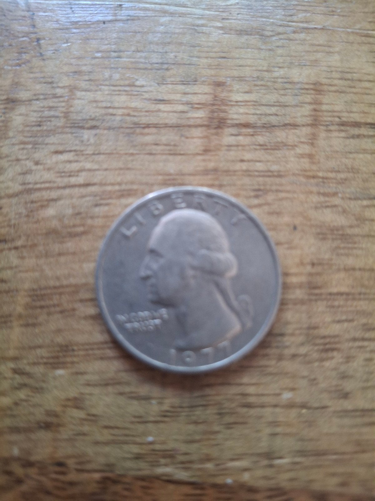 Amerikaanse Quarter Dollar munt 1977, Ophalen of Verzenden, Noord-Amerika, Losse munt