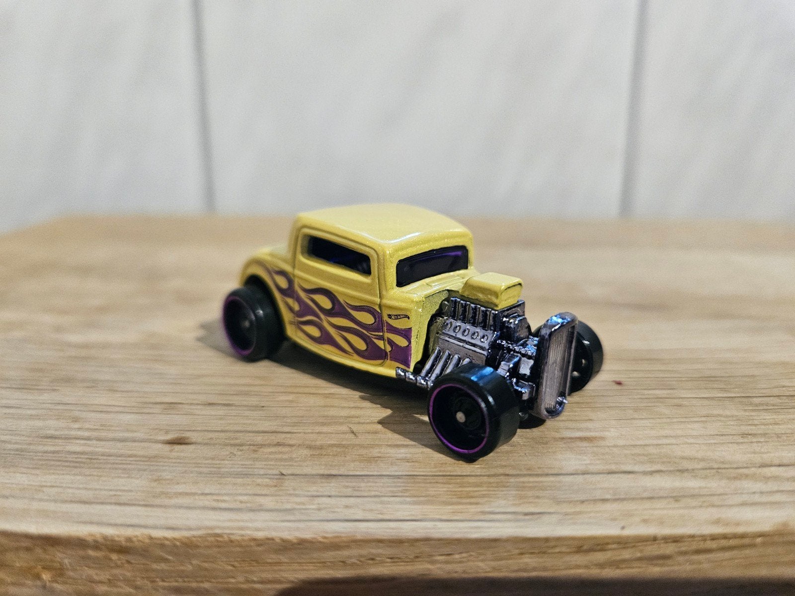 Hotwheels Hot Wheels '32 Ford Hot Rod Geel, Ophalen of Verzenden, Auto