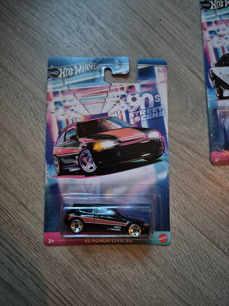 Hot Wheels 90s Street Scene '92 Honda Civic EG, Ophalen of Verzenden, Nieuw, Auto