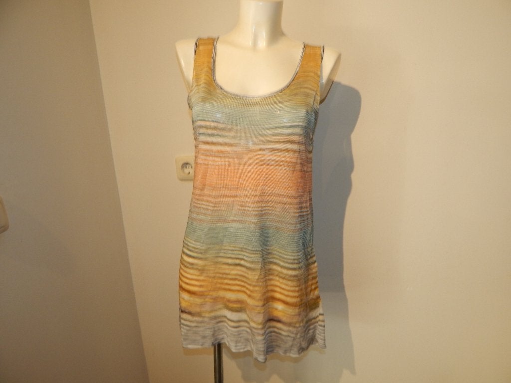 Missoni tuniek breisel kleurrijk design kleur verloop IT 46, Maat 38/40 (M), Overige kleuren, Verzenden, Zo goed als nieuw