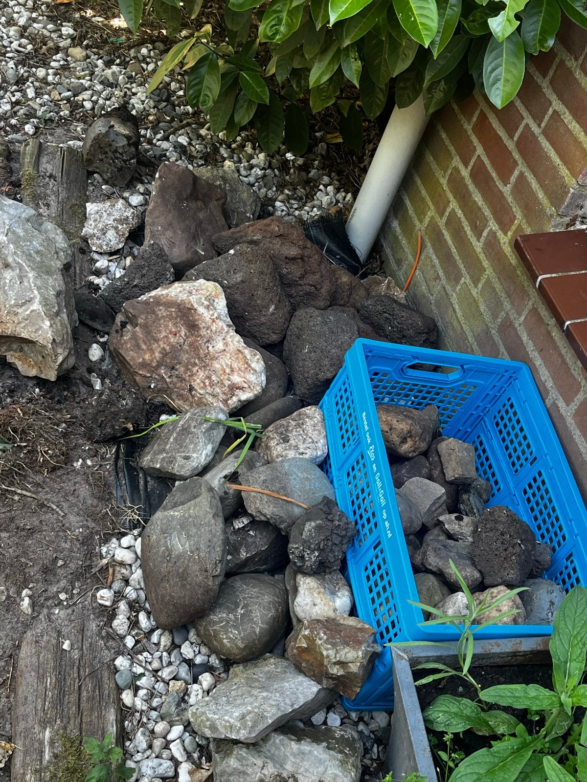 Diverse rotsen en keien voor tuin of decoratie en nog meer, Ophalen, Gebruikt, Kei, Basalt