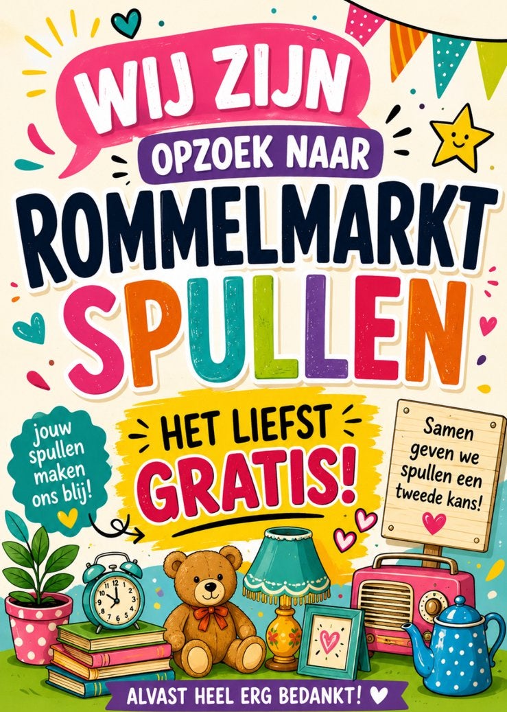 Rommelmarkt, Ophalen of Verzenden, Zo goed als nieuw