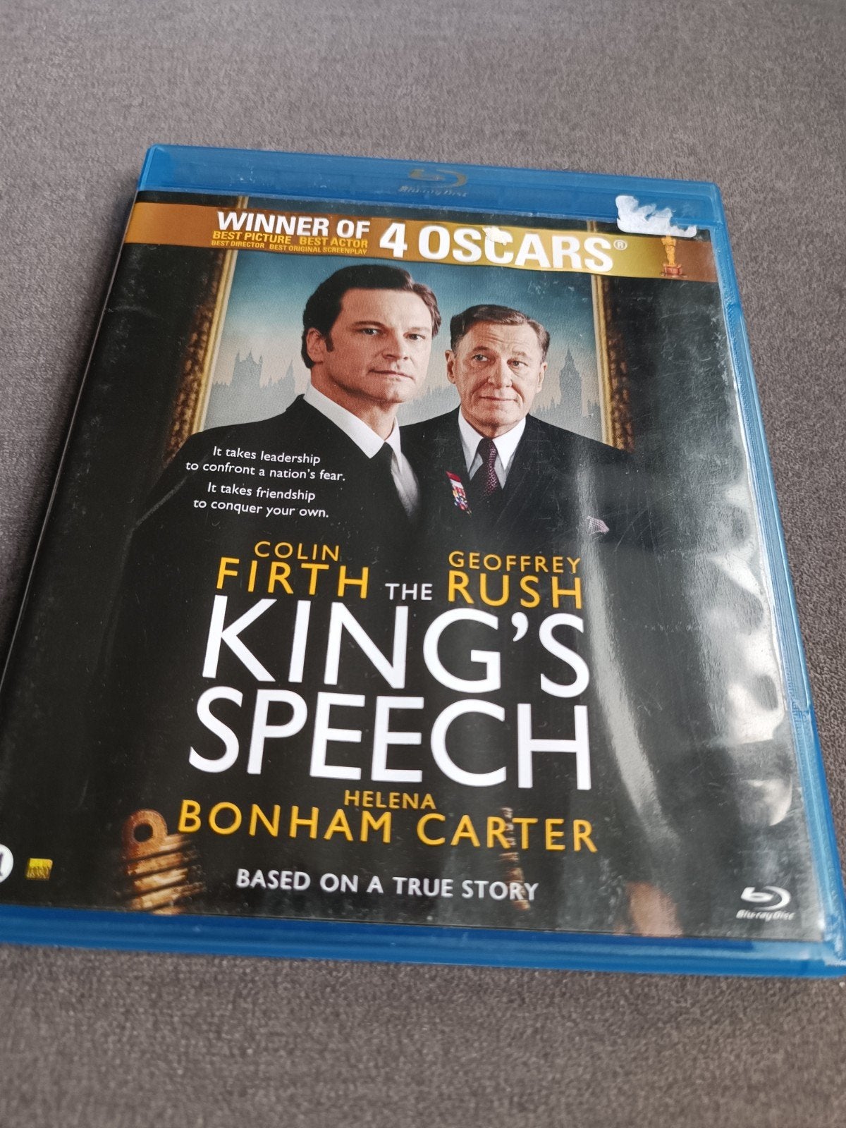 The King's speech - bluray, Cd's en Dvd's, Blu-ray, Ophalen of Verzenden, Zo goed als nieuw, Muziek en Concerten
