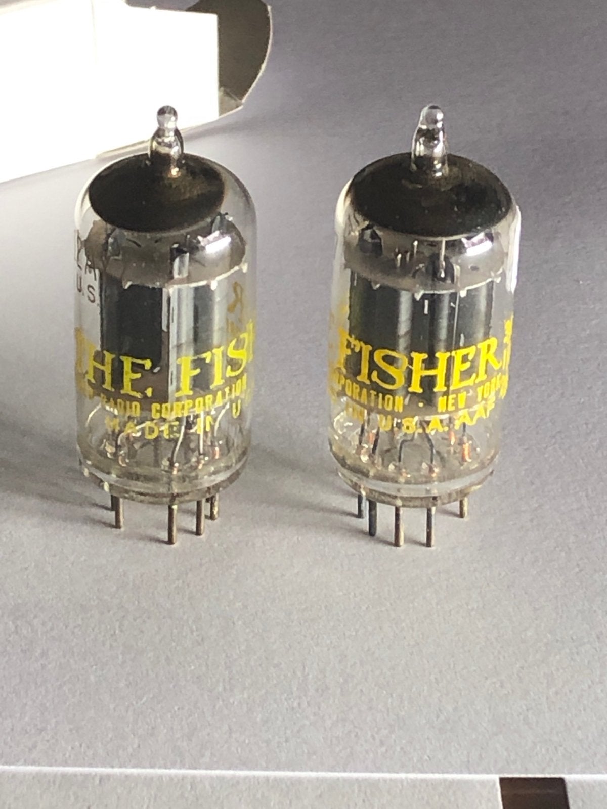 The Fisher USA 12AX7 Matched Paar Buizen, Ophalen of Verzenden, Zo goed als nieuw