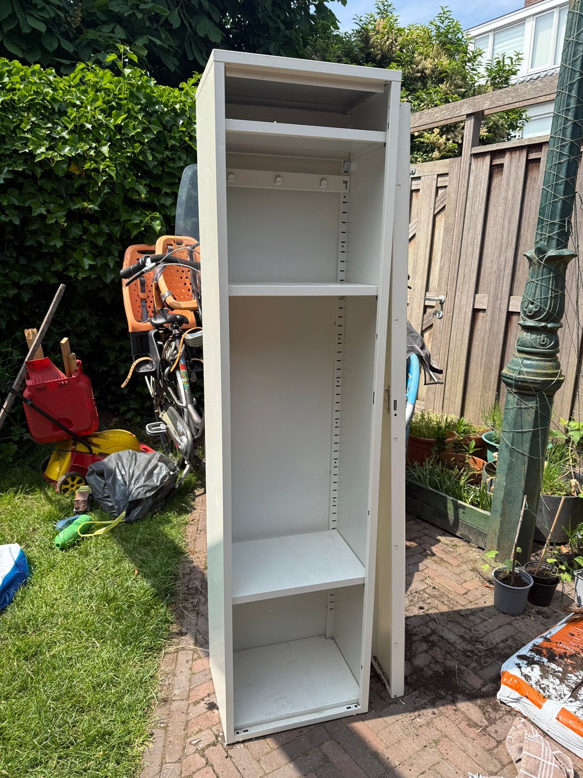 IKEA IVAR lockerkast wit hoog, Huis en Inrichting, Kasten | Lockerkasten, Ophalen, Gebruikt
