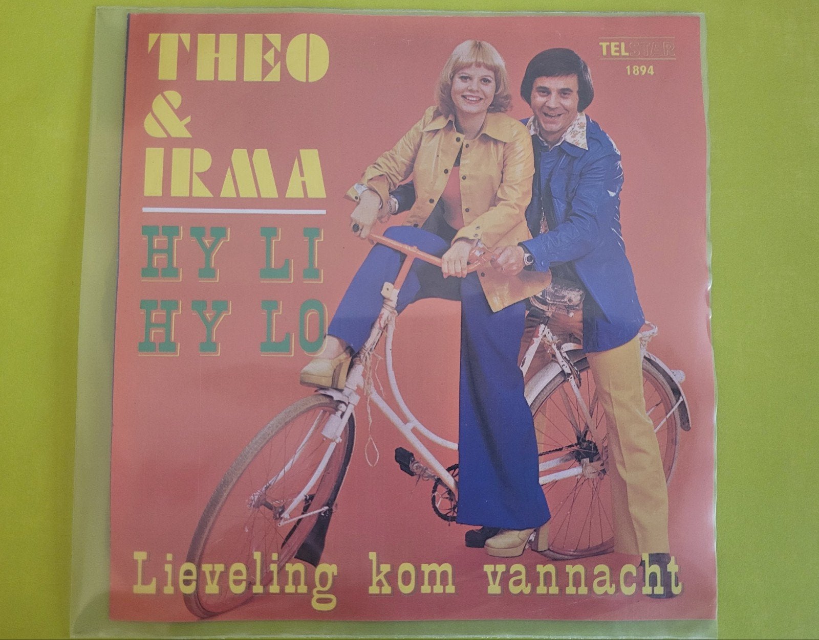 Theo & Irma - Hy li hy lo - Lieveling kom.vannacht., Cd's en Dvd's, Ophalen, Zo goed als nieuw, Overige formaten, Levenslied of Smartlap