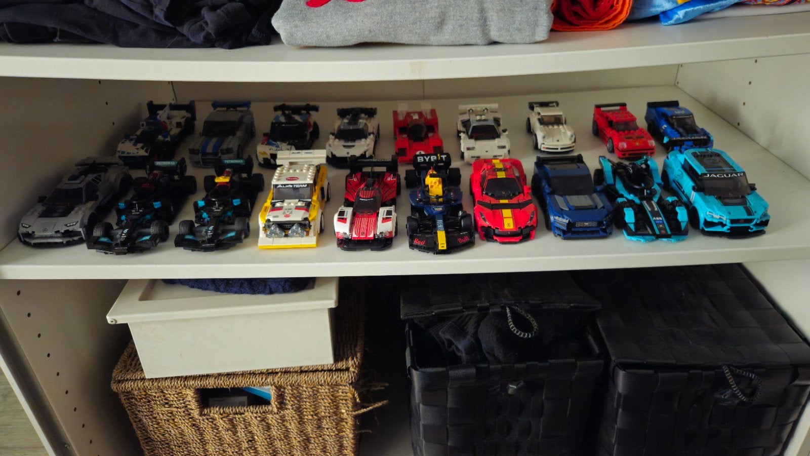 Een hele hoop Lego Speed Champions, Gebruikt, Lego, Compleet, Complete set