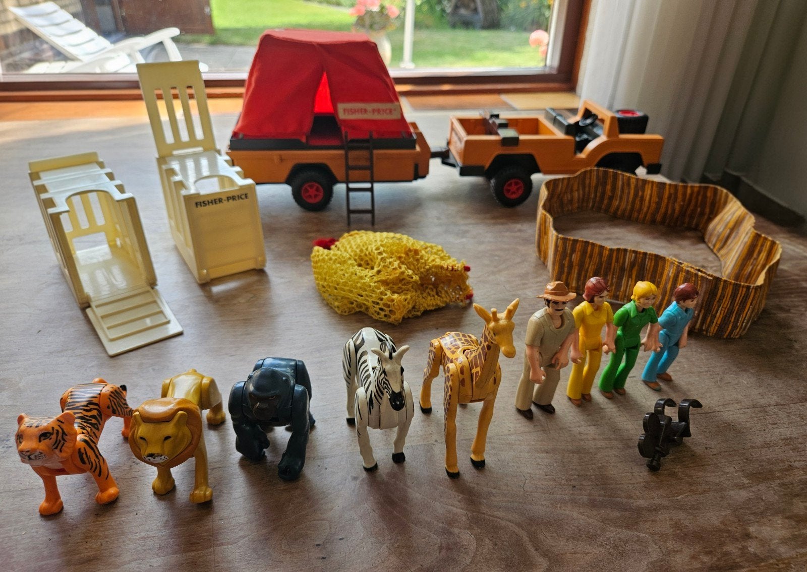Vintage FisherPrice Adventure People Safari Set #304, Ophalen of Verzenden, Zo goed als nieuw