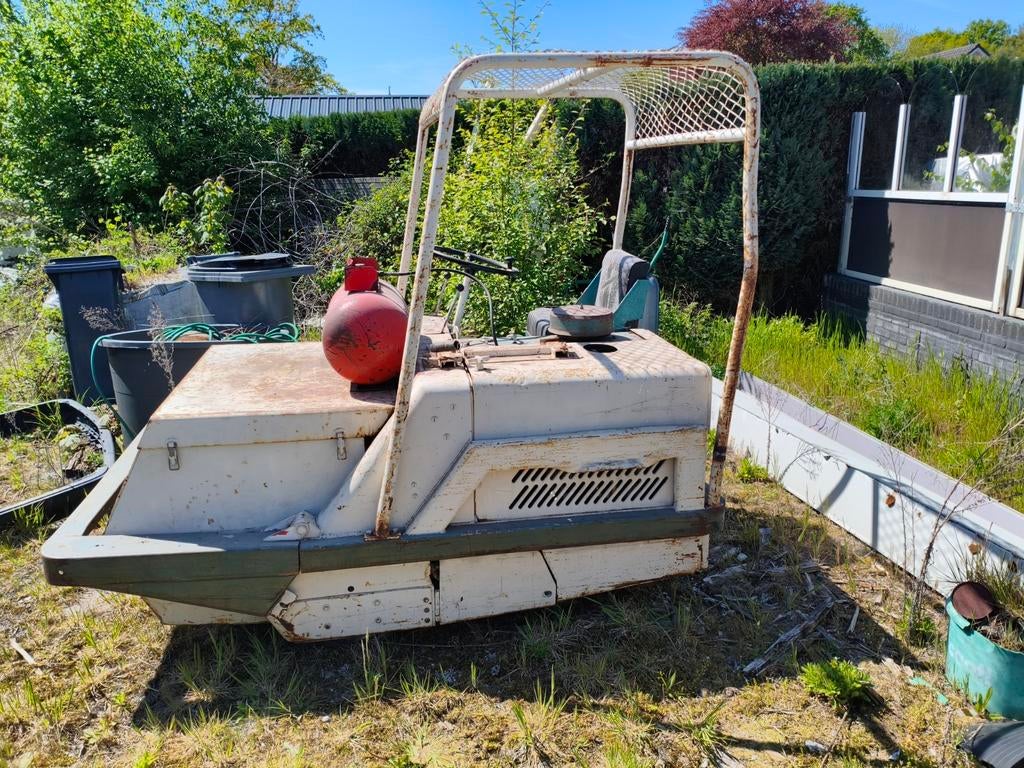 tennant veegmachine voor opknap of onderdelen, 100 liter of meer, Ophalen, Transportkar