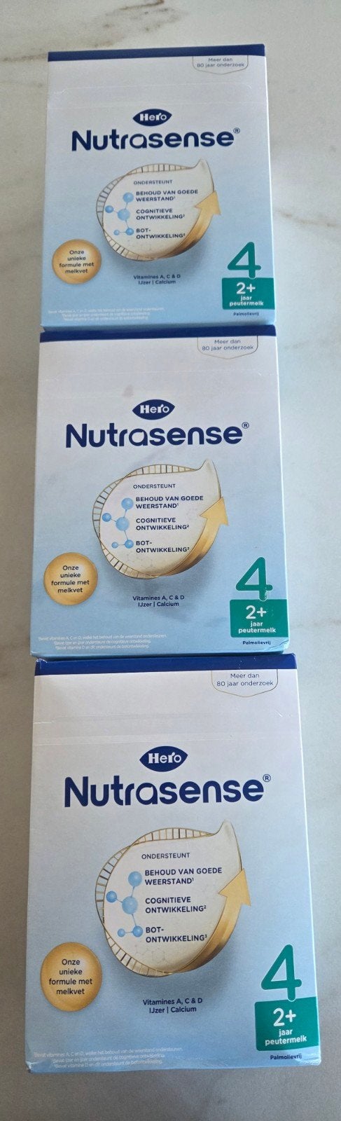 Hero Nutrasense Peuter Melk 4 (2+ jaar) - 3 pakken, Kinderen en Baby's, Babyvoeding en Toebehoren, Ophalen of Verzenden