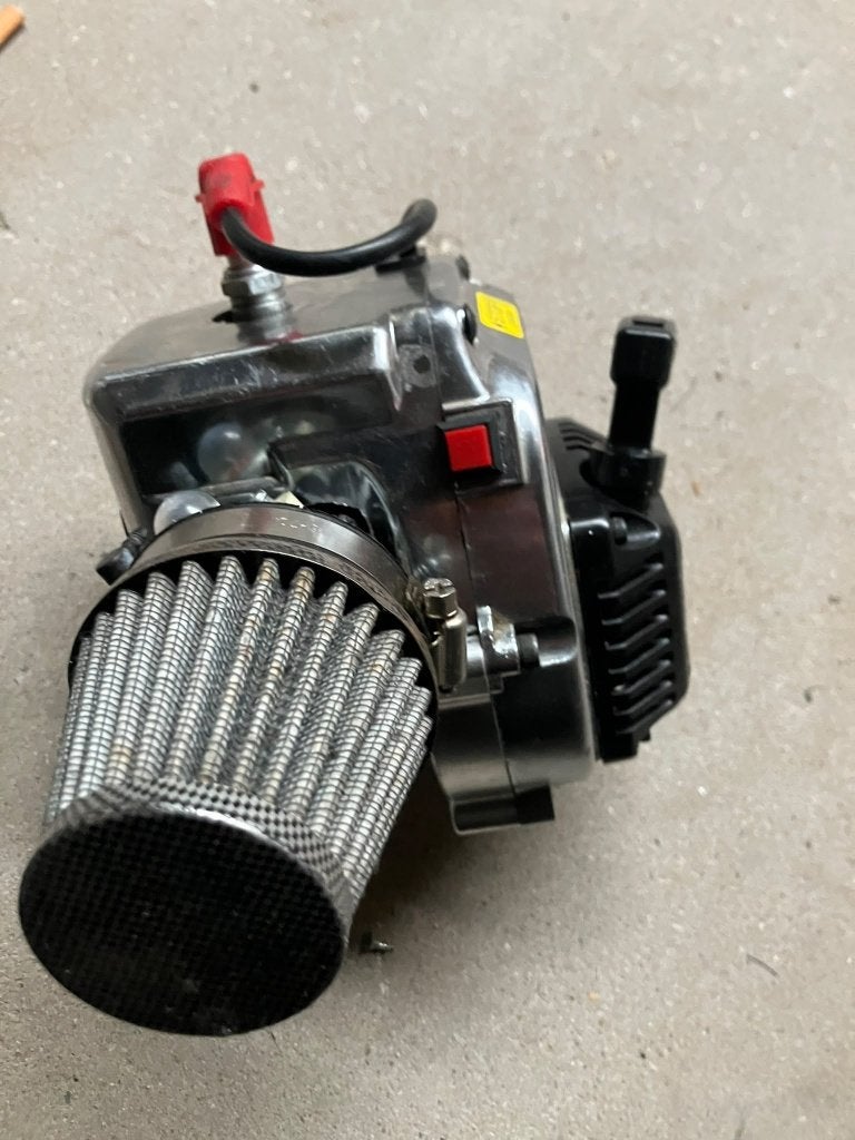 OBR Getuned met Zenoah G290RC cilinder Baja 5b 1:5, Benzine, Gebruikt, Ophalen of Verzenden, Onderdeel
