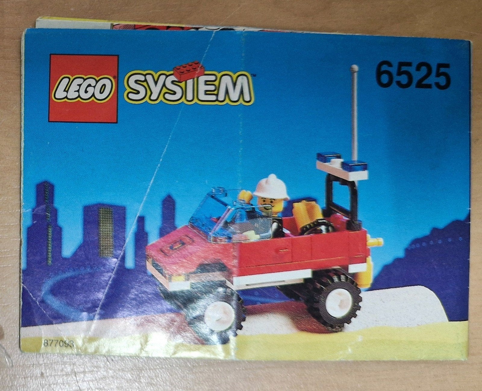 Lego 6525 blaze commander, Lego, Ophalen of Verzenden, Complete set, Inclusief instructies