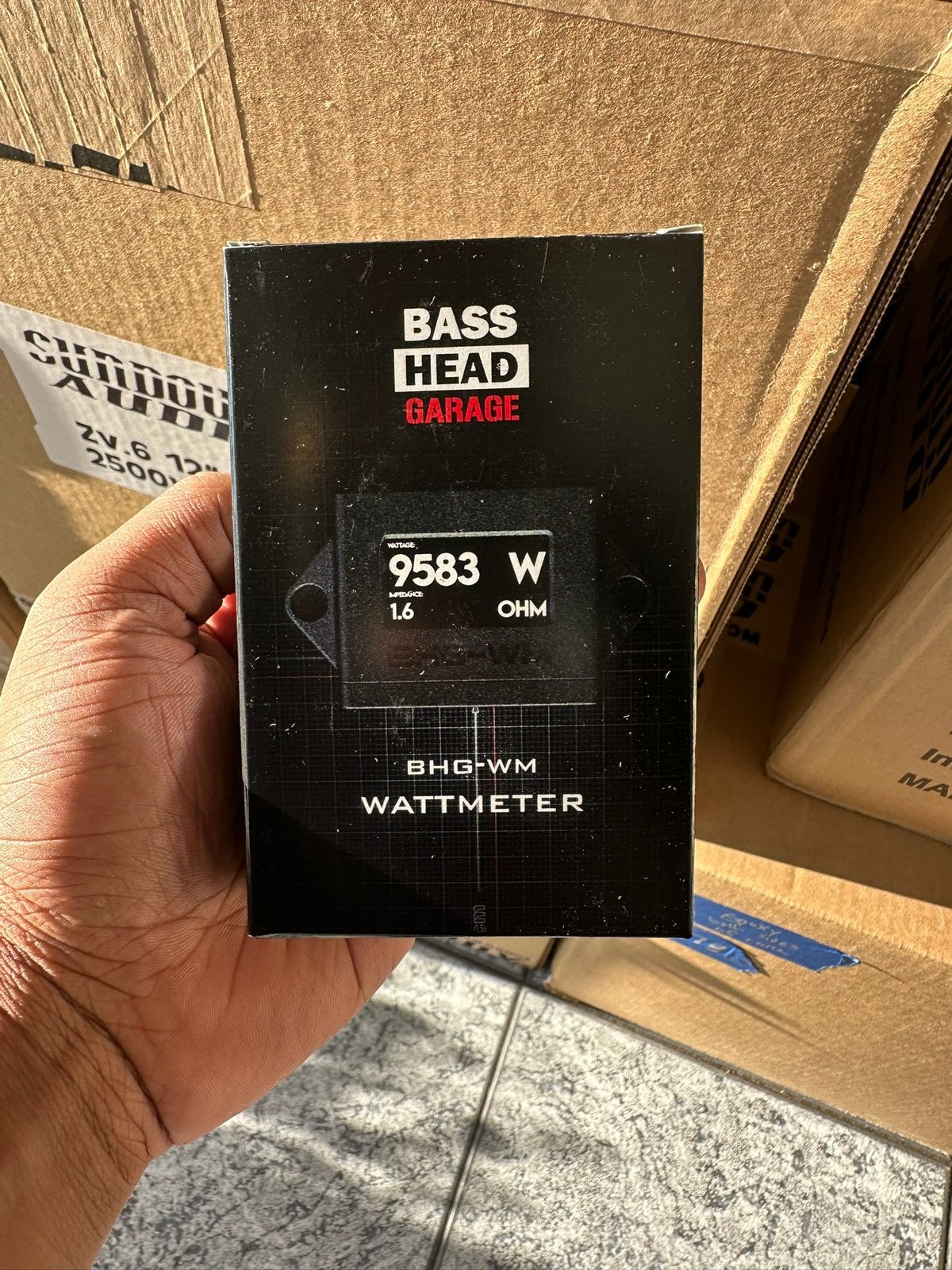 BHG-WM Wattmeter Nieuw, Verzenden, ., BassHeadGarage, Nieuw