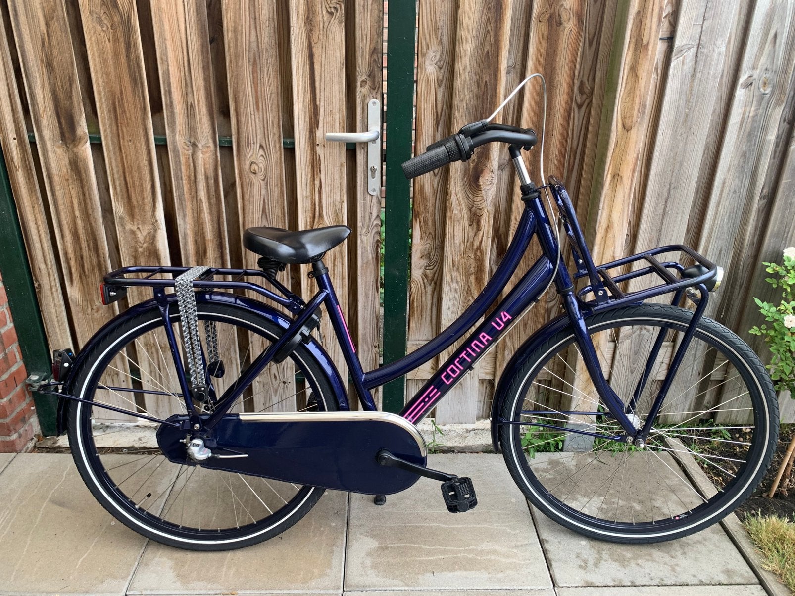 Cortina U4 26 inch meisjesfiets, Fietsen en Brommers, Fietsen | Meisjes, Ophalen, Zo goed als nieuw, 26 inch of meer, Versnellingen