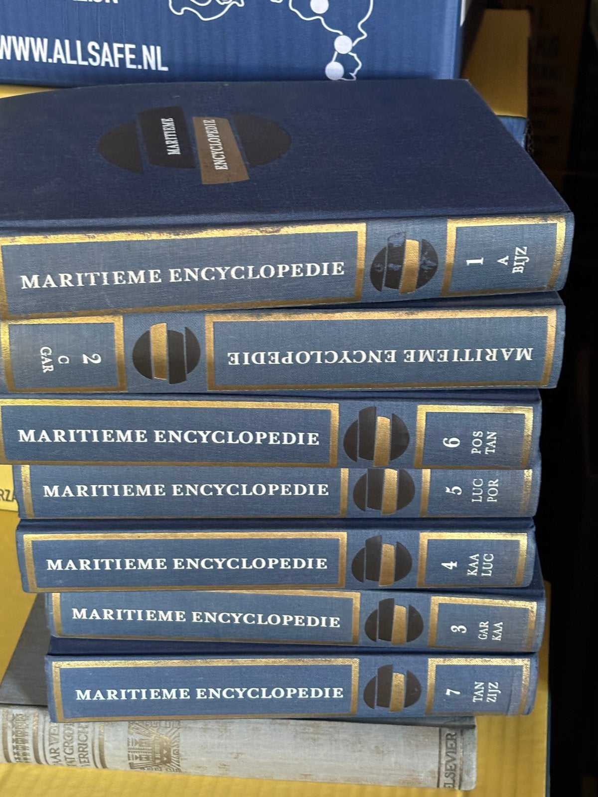Maritieme Encyclopedie - Complete serie (7 delen), Ophalen, Gelezen, Overige onderwerpen, Complete serie