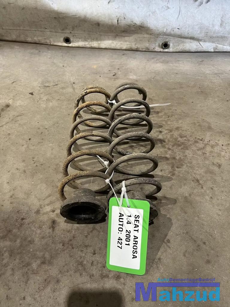 SEAT AROSA spiraal veer achter set 1997-2004, Auto-onderdelen, Ophanging en Onderstel, Seat, Gebruikt, Ophalen of Verzenden