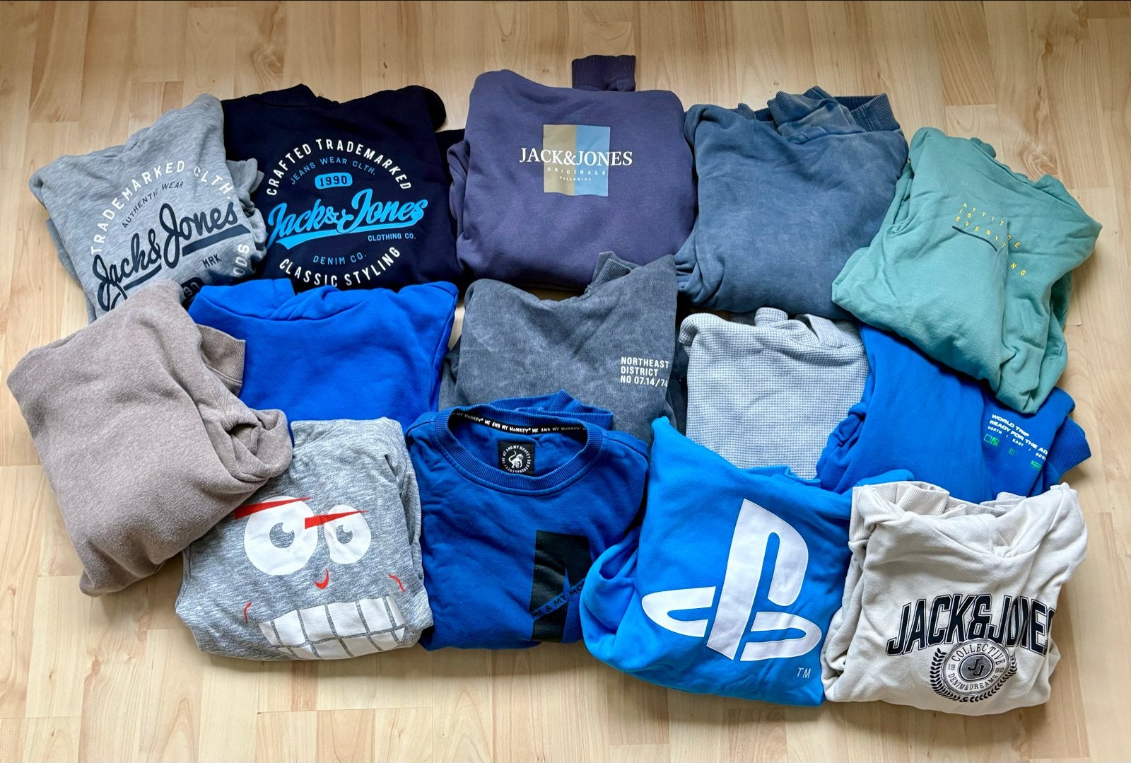 Grote partij hoodies - Maat 146/152, Kinderen en Baby's, Kinderkleding | Maat 152, Ophalen, Zo goed als nieuw, Jongen, Trui of Vest
