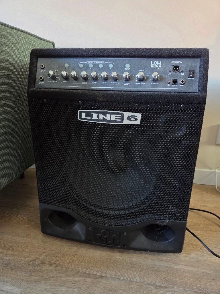 Basgitaar versterker line6 lowdown ld175 voor recycle, Muziek en Instrumenten, Ophalen, Gebruikt, Basgitaar, 100 watt of meer