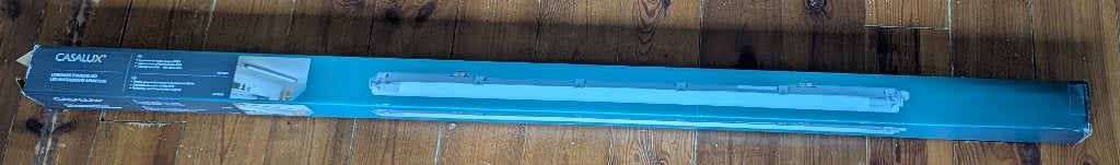 Nieuwe waterdichte LED TL-balk 129cm IP65 garage /schuur 18W, G13 (TL), Nieuw, Ophalen of Verzenden, Industrieel  - geschikt voor natte ruimtes