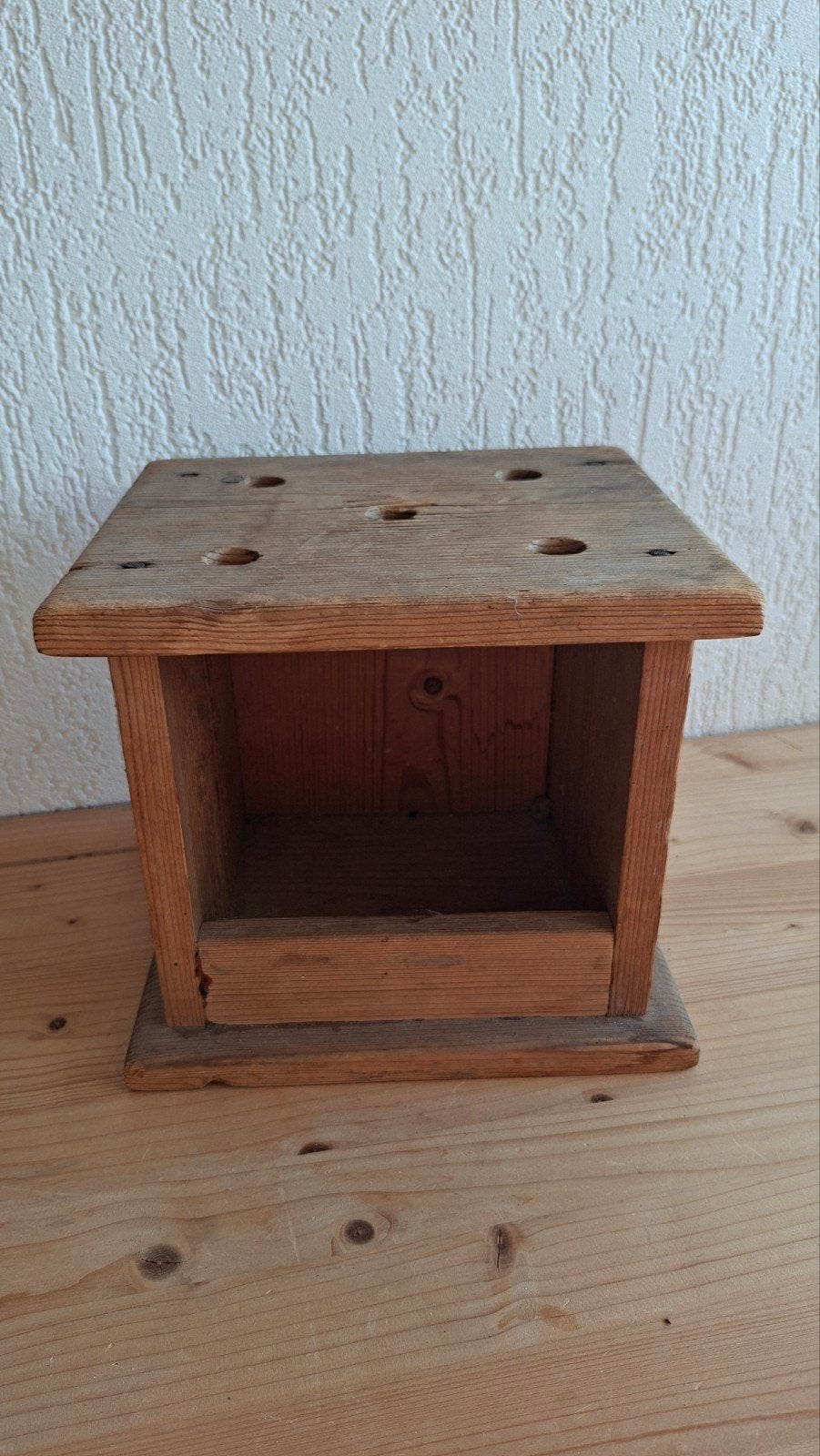 Houten stoof, Huis en Inrichting, Krukjes, Ophalen, Gebruikt, Hout