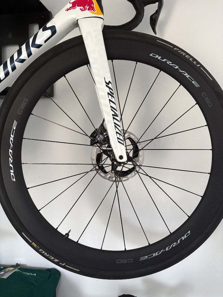 Dura-Ace C50 wielen, Gebruikt, Racefiets, Carbon, Ophalen