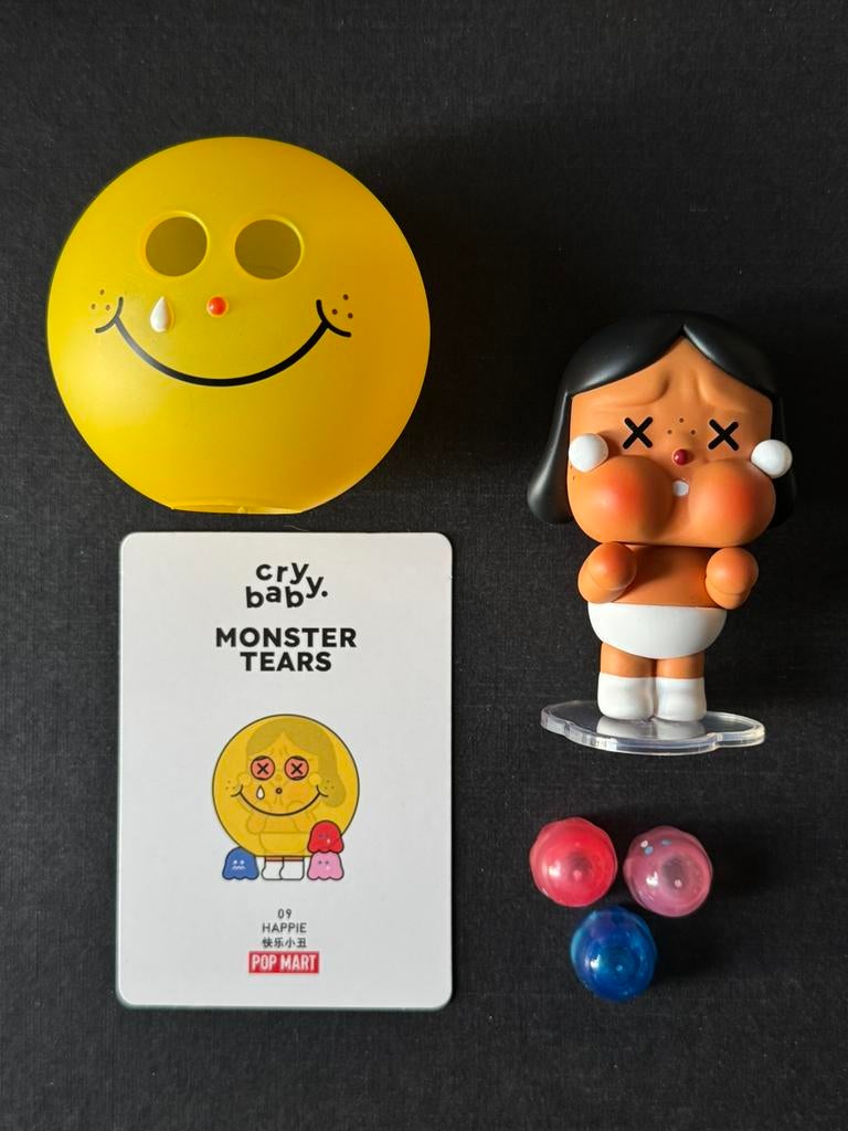 Popmart | Crybaby Monster Tears | Happie, Ophalen of Verzenden, Nieuw