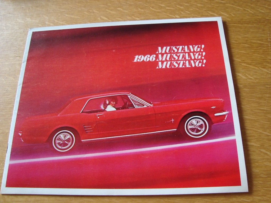 1966 mustang, Ophalen of Verzenden, Nieuw