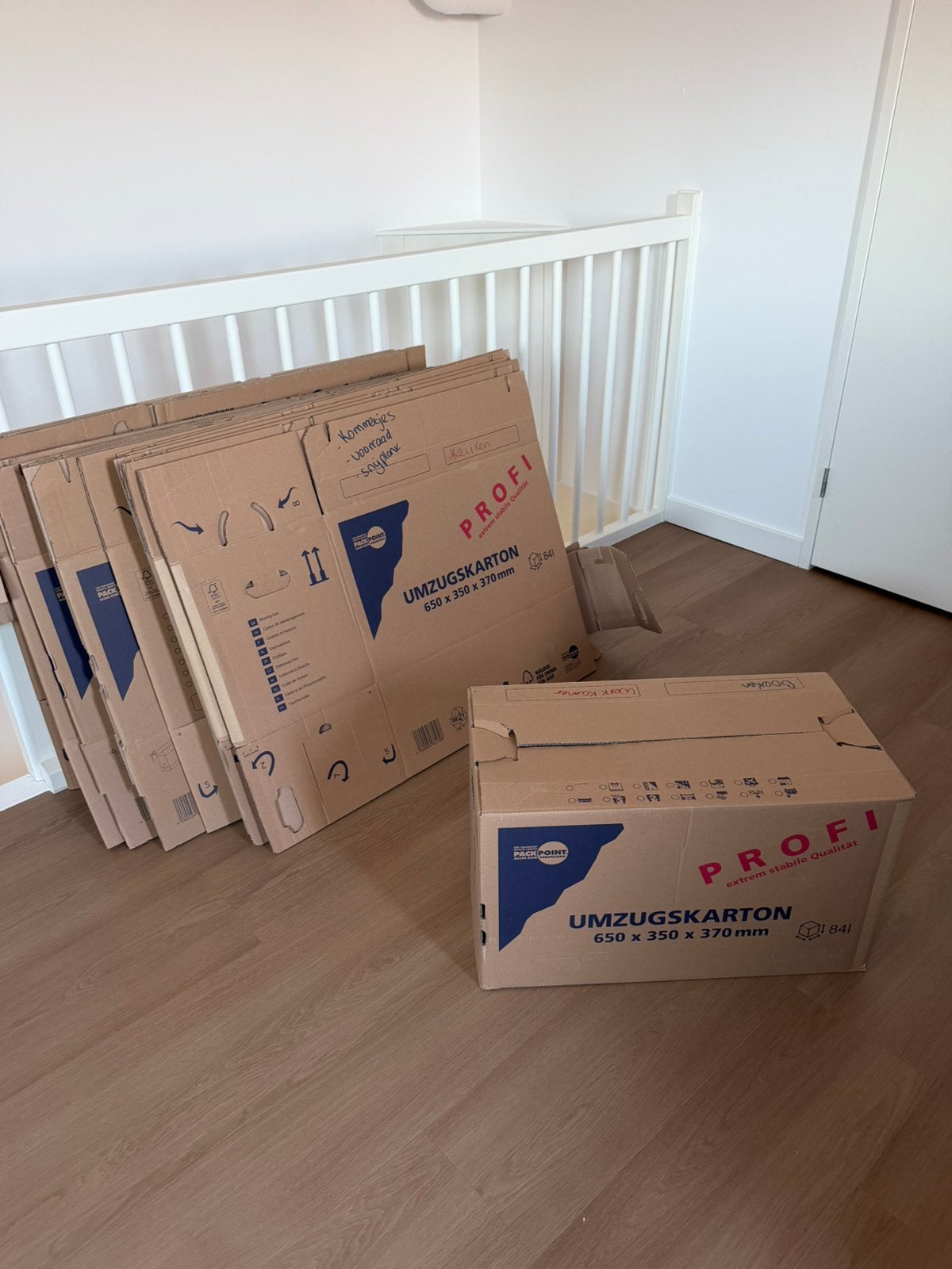 Verhuisdoos van Hornbach (professioneel), Ophalen, Doos, 40 tot 60 cm, Opvouwbaar