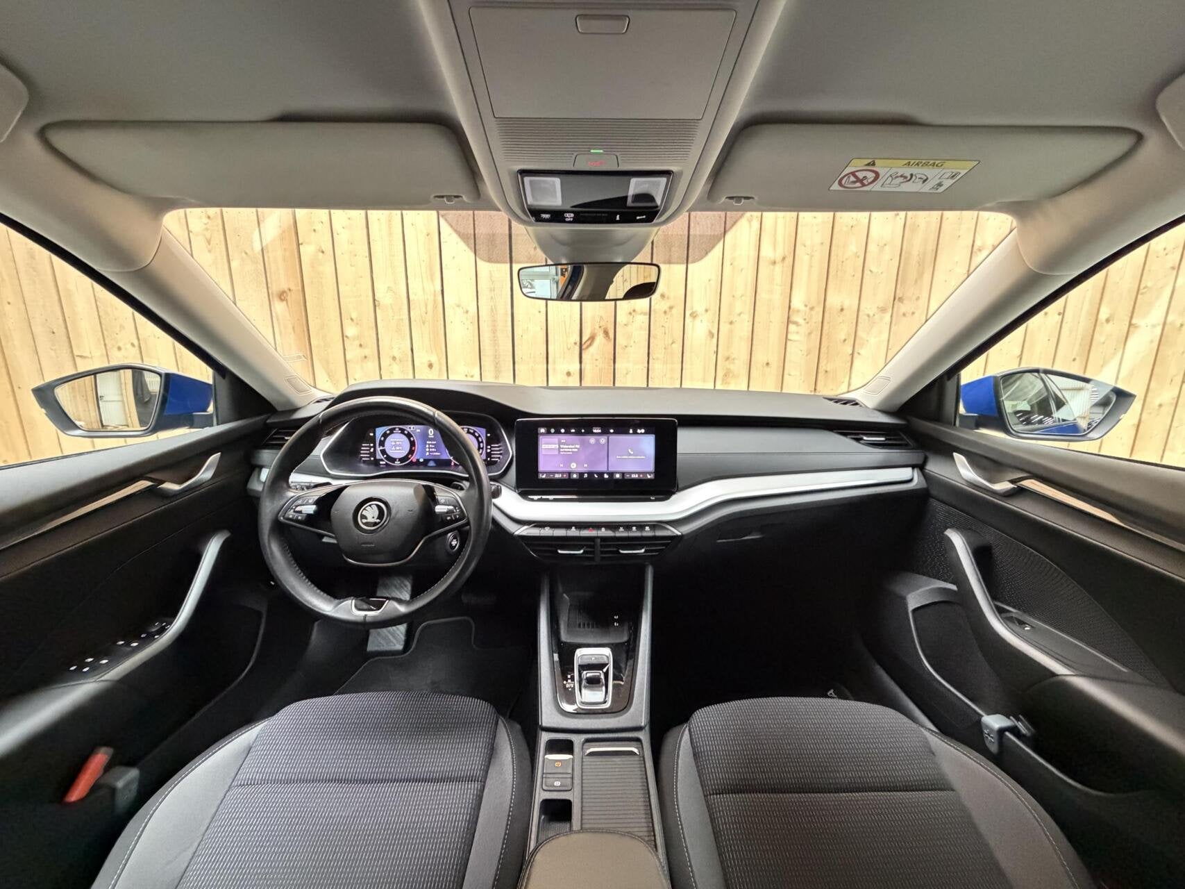 Skoda Octavia Combi 1.5 TSI First Edition Automaat | Apple C, Auto's, Voorwielaandrijving, Euro 6, 4 cilinders, 700 kg