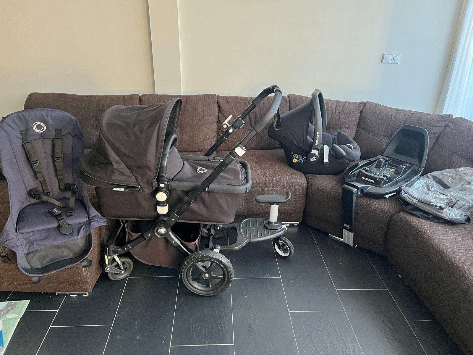 COMPLETE Bugaboo Cameleon 3 Set met Maxi-Cosi en Accessoires, Ophalen, Gebruikt, Bugaboo, Combiwagen