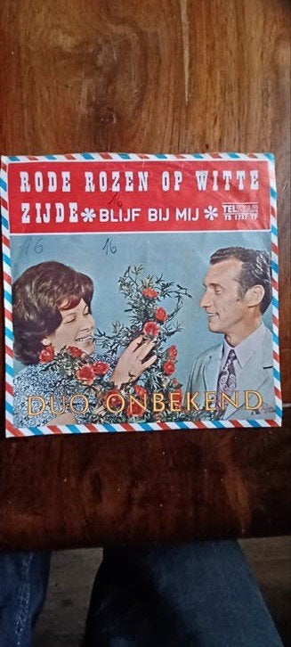 Duo Onbekend, Cd's en Dvd's, Vinyl | Nederlandstalig, Ophalen of Verzenden, Gebruikt, Overige formaten, Levenslied of Smartlap